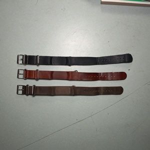 Watchbands Lot of 3 for 20mm lugs